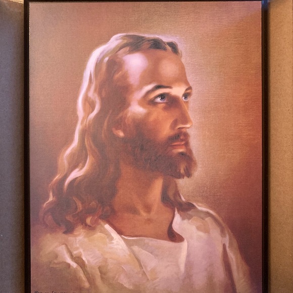 Brand New Head of Christ Wood Wall Plaque - Picture 2 of 5